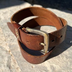 Vintage Leather Belt